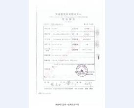 普通钢质门检测报告