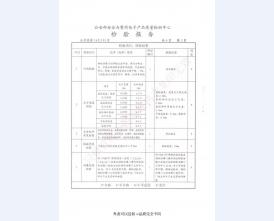 泄爆门检验报告